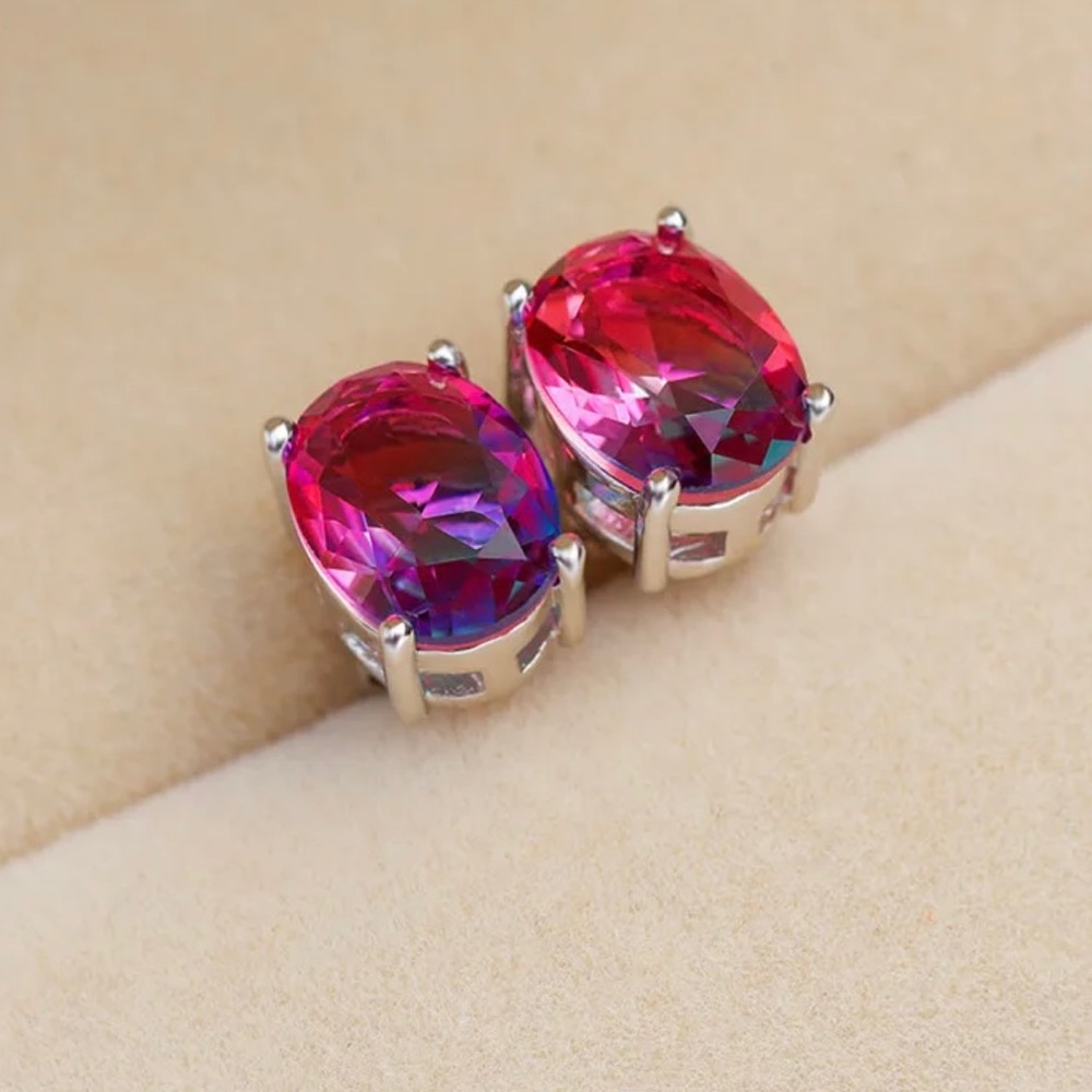Rainbow Stud Earrings